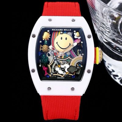 Richard Mille RM 88 White steel Case Watch